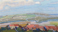 « Paysage Lorrain », Victor Guillaume